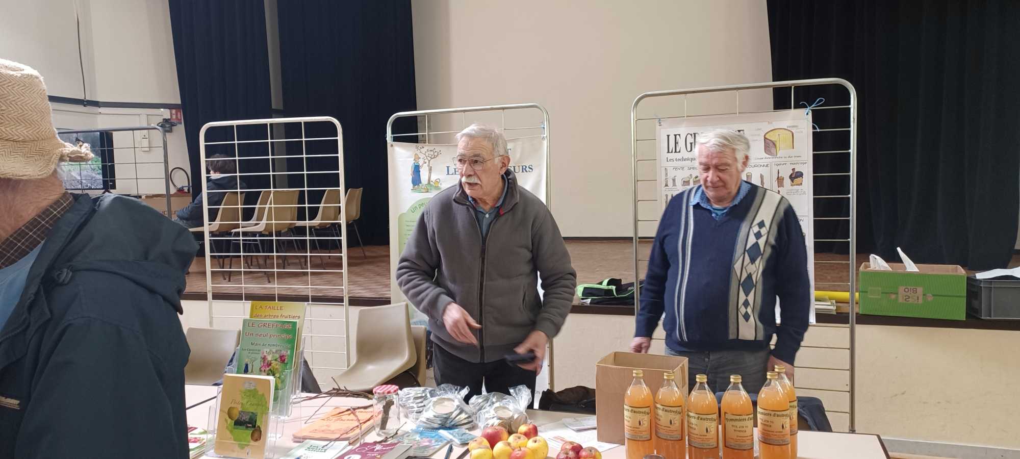 Yves HAMOIR et Pierre TOUZALIN prêts à faire feu