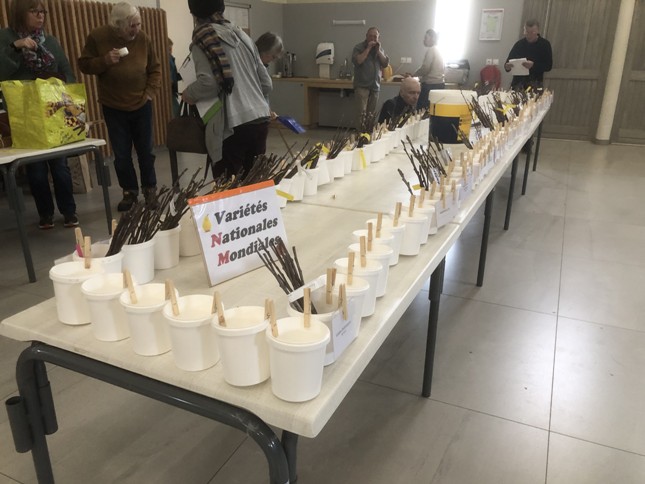 Table variétés nationales